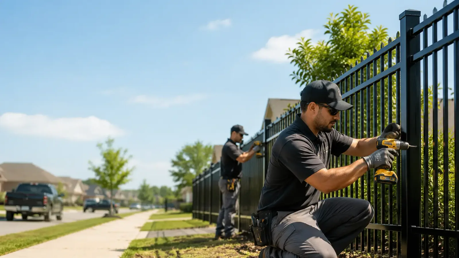 Metal Fence Installation in Jonesville, IN